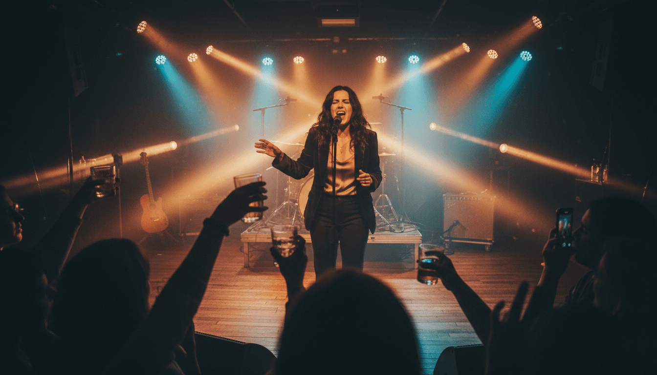 Live performer engaging with guests at an elegant Toronto event